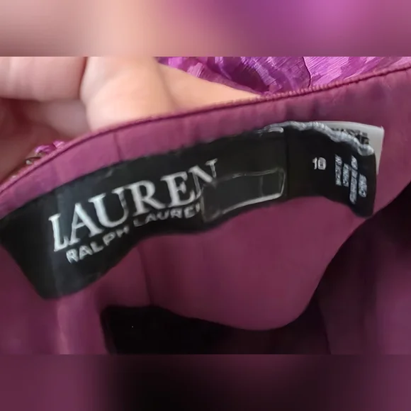 Lauren Ralph Lauren Karilline Strapless Evening Gown - Picture 8 of 11